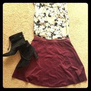 The Limited: sz 0 ponte skirt